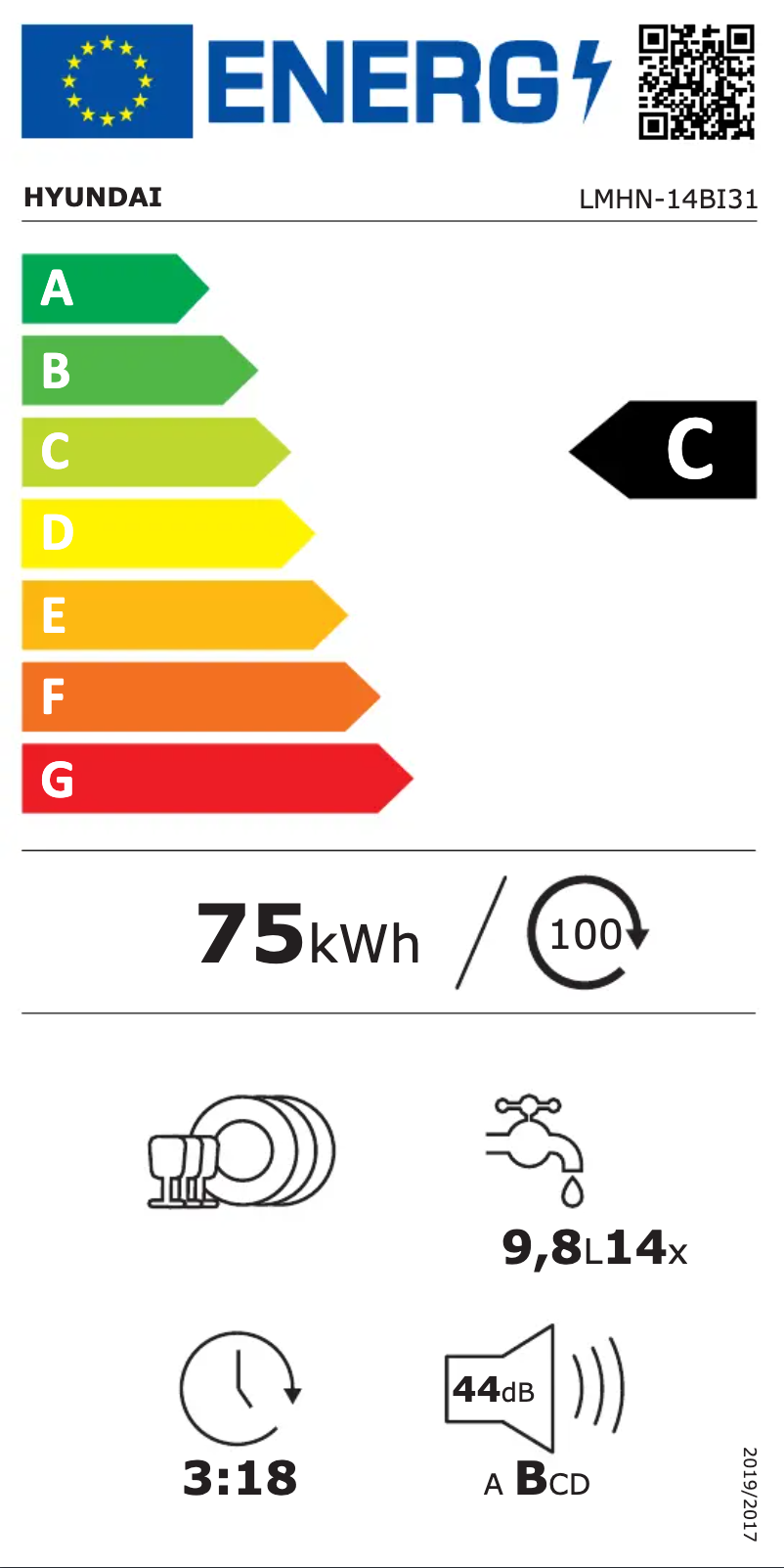 Página 1 del manual Manual de usuario Hyundai LMHN-14BI31
