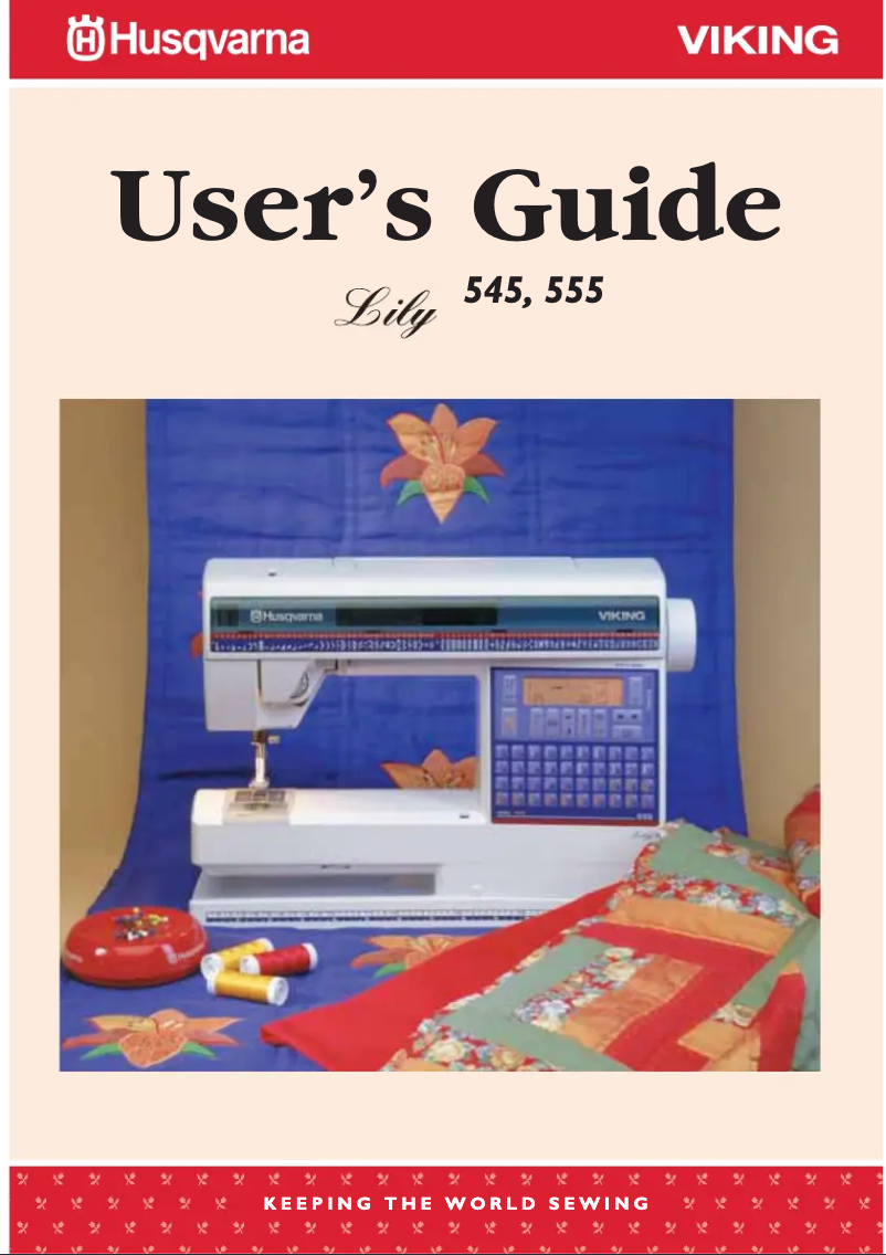 Page n°1 - Manuel utilisateur Husqvarna LILY 555
