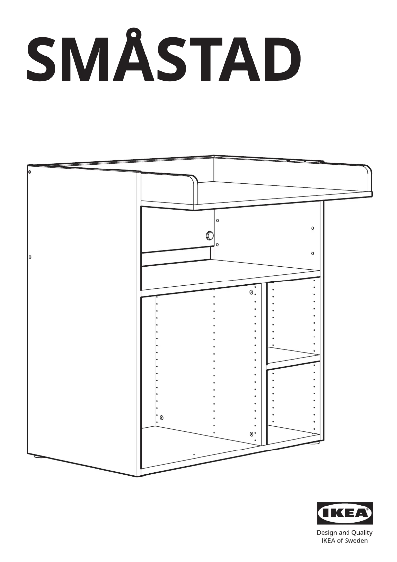 Image de la première page du manuel de l'appareil SMÅSTAD 605.949.46