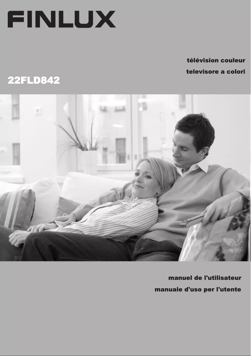 Page n°1 - Manuel utilisateur Finlux 22FLD842
