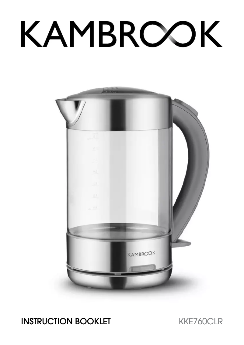 Image de la première page du manuel de l'appareil KKE760