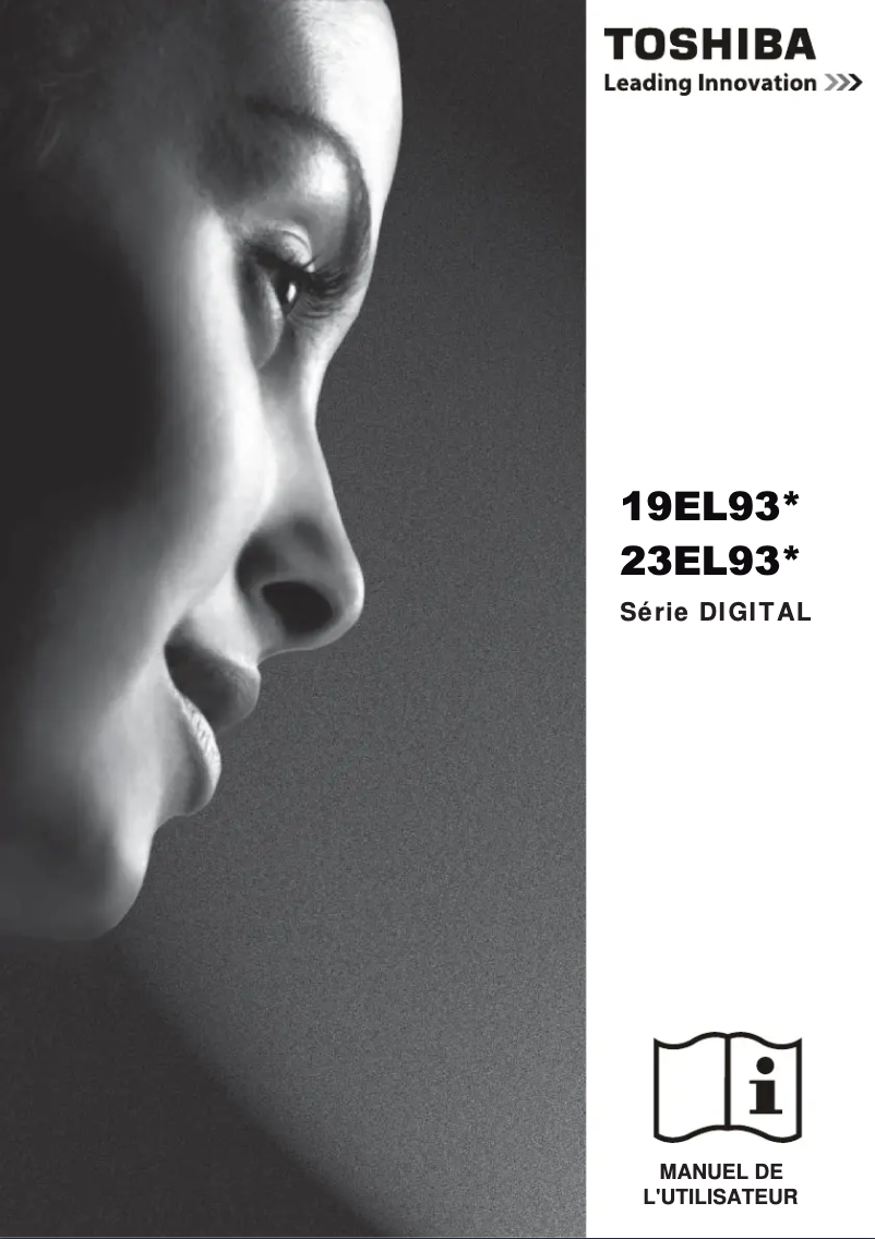 Page 1 de la notice Manuel utilisateur Toshiba 19EL933G