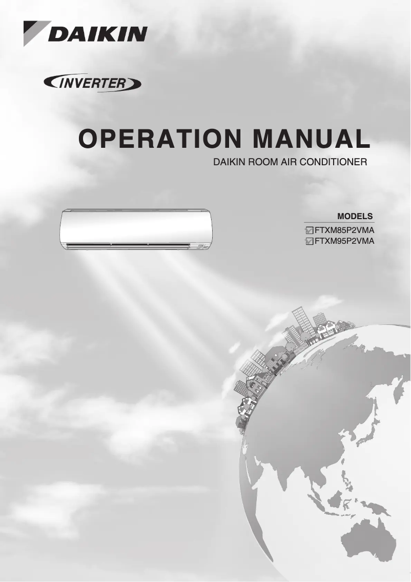 Image de la première page du manuel de l'appareil XL Series FTXM85P2VMA