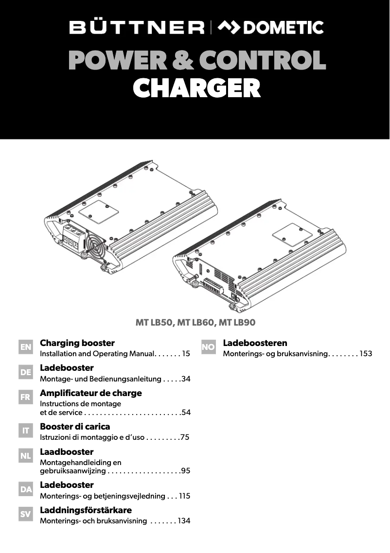 Image de la première page du manuel de l'appareil MT LB60