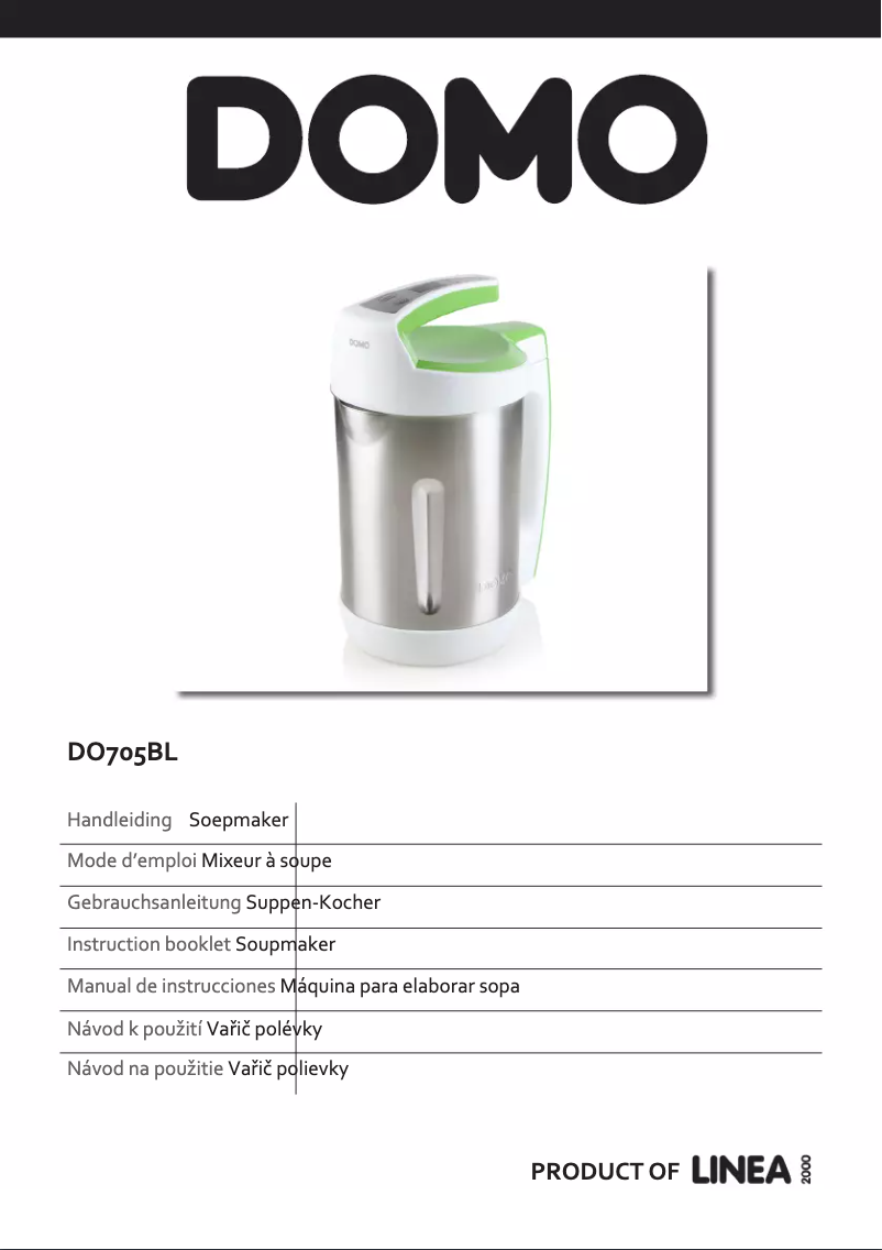 Page 1 de la notice Manuel utilisateur Domo DO705BL