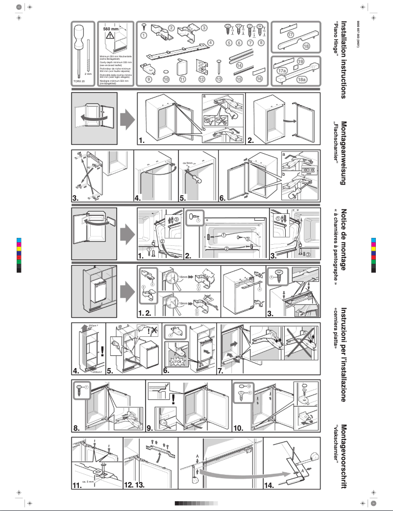 Image de la première page du manuel de l'appareil K5664X7