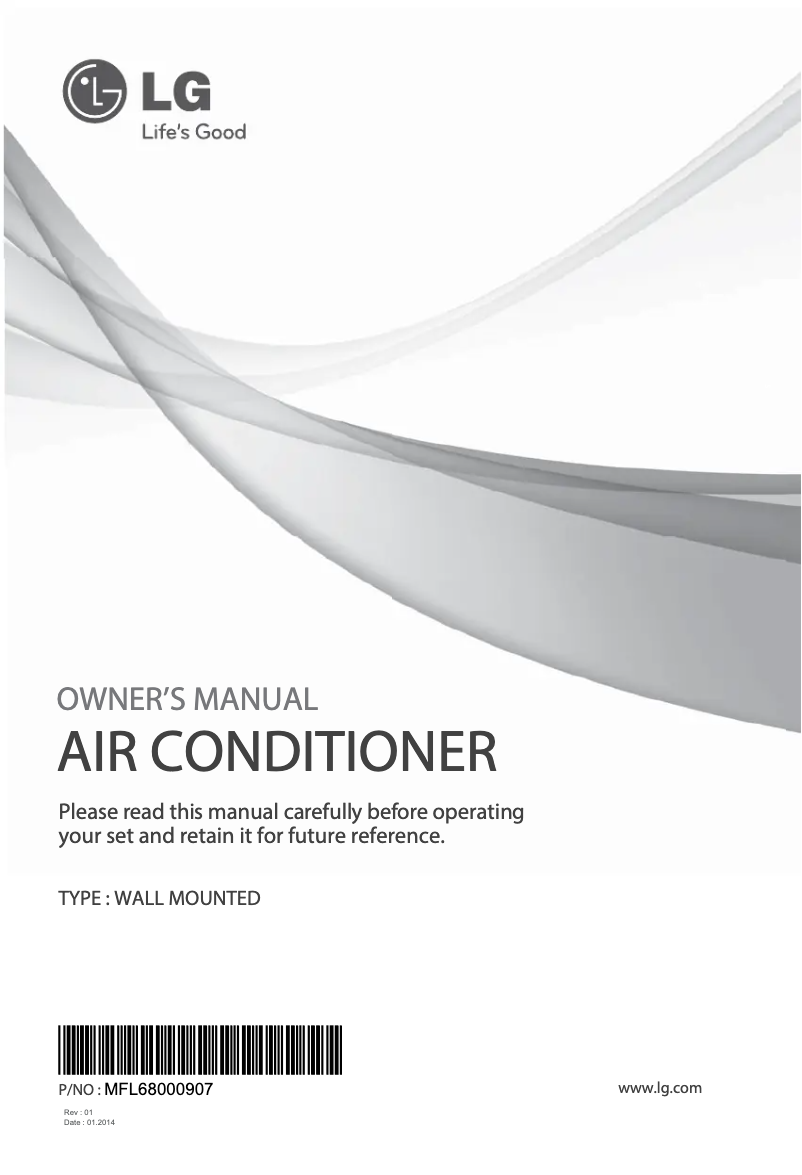 Page 1 de la notice Manuel utilisateur LG HSNC2465NQ1