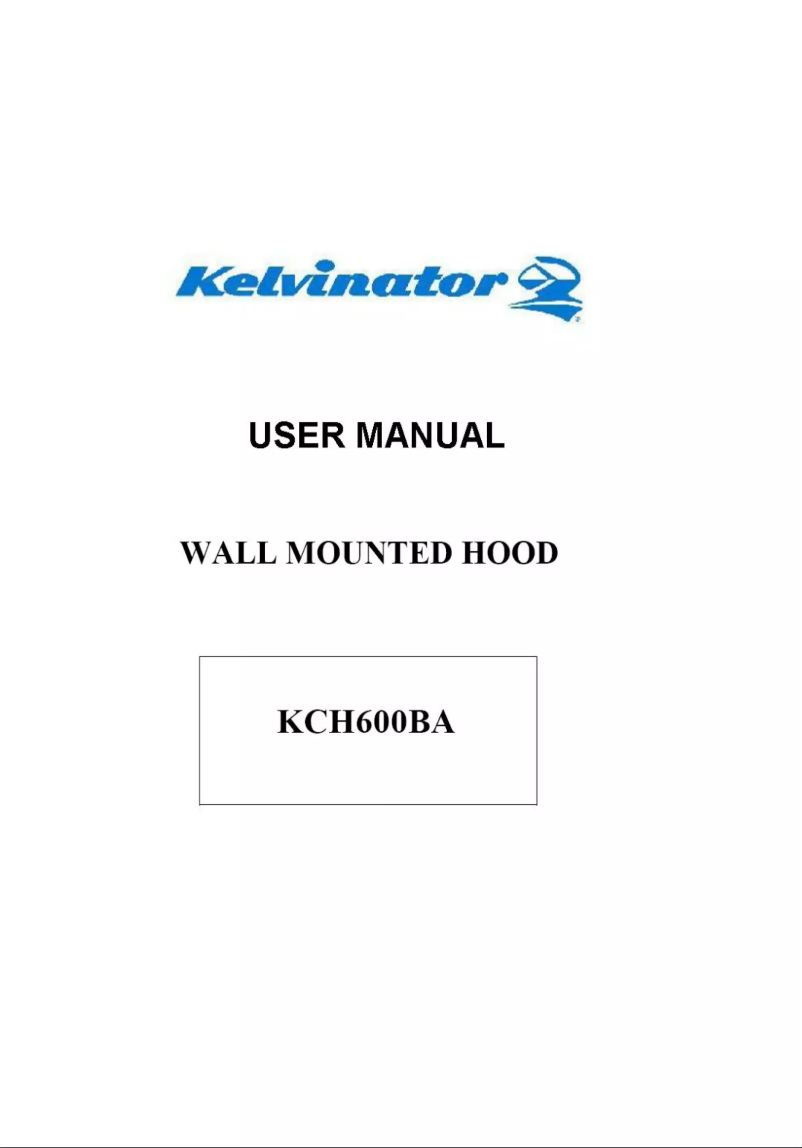 Page n°1 - Manuel utilisateur Kelvinator KCH600BA