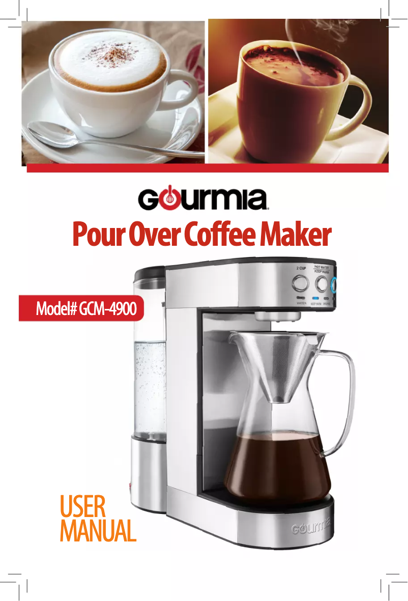 Página 1 del manual Manual de usuario Gourmia GCM4900