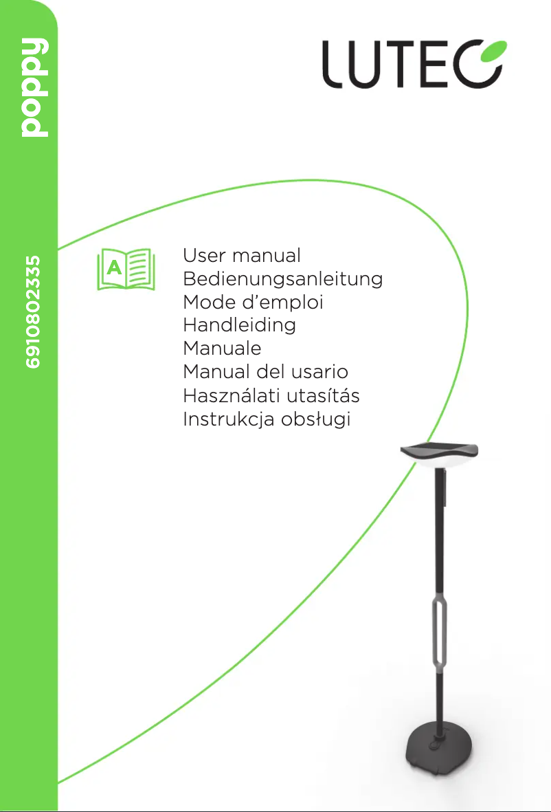 Image de la première page du manuel de l'appareil Poppy