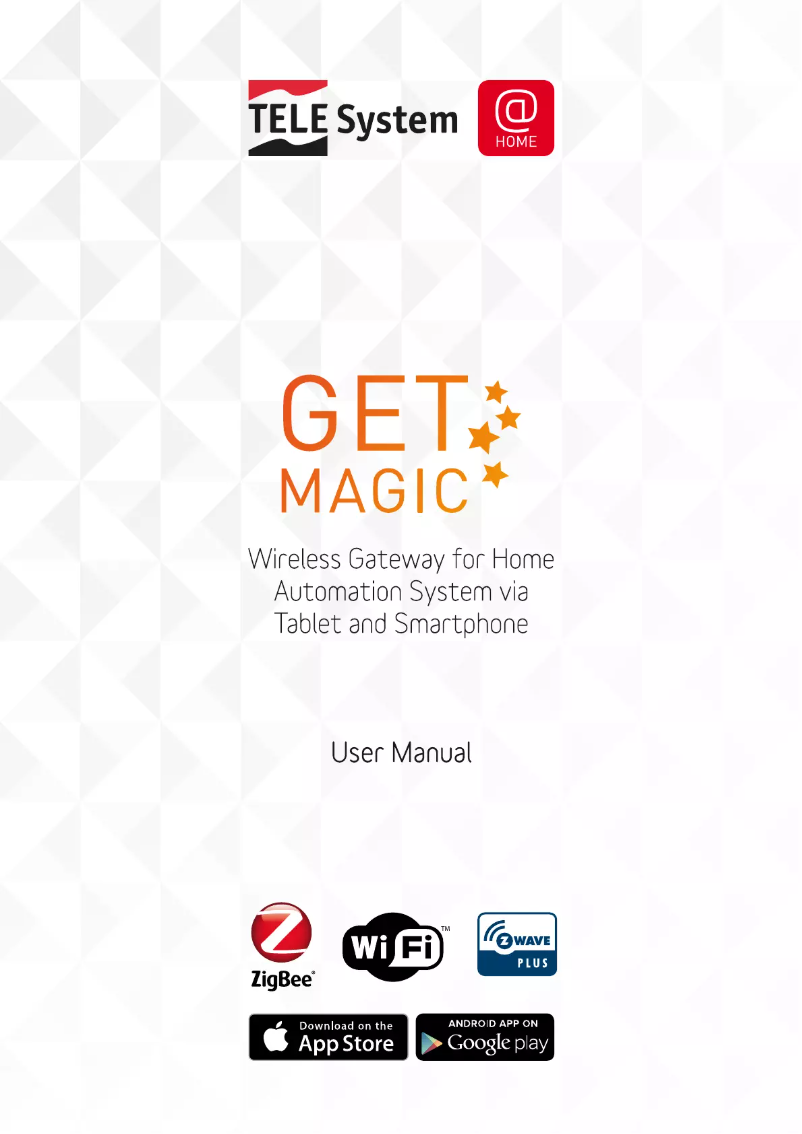 Page n°1 - Manuel utilisateur TELE System Get Magic