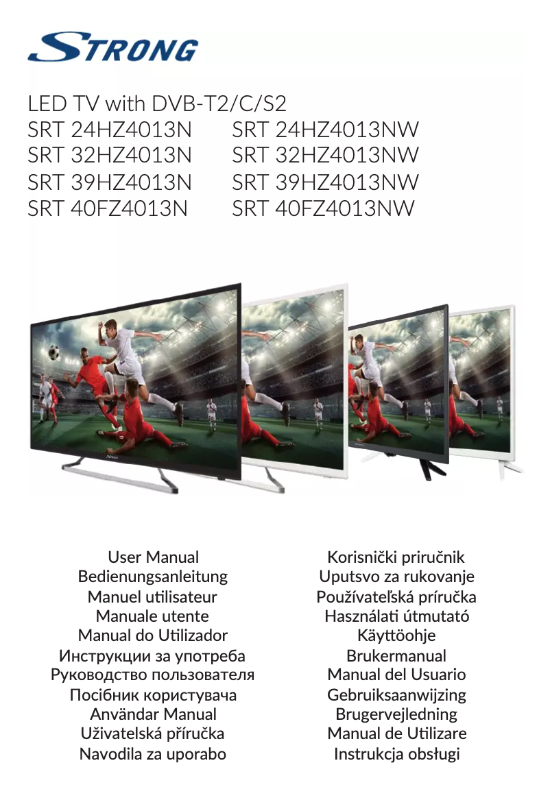 Page 1 de la notice Manuel utilisateur Strong 32HZ4013NW