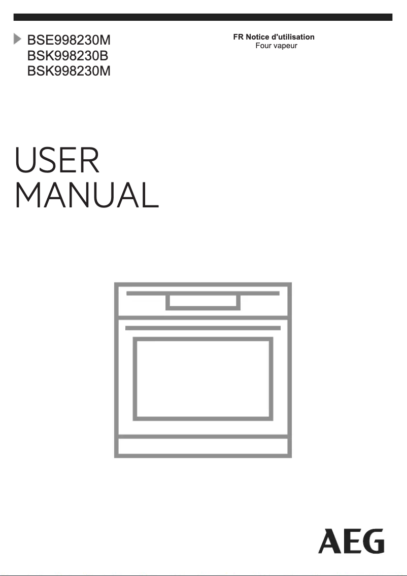 Image de la première page du manuel de l'appareil BSE998230M