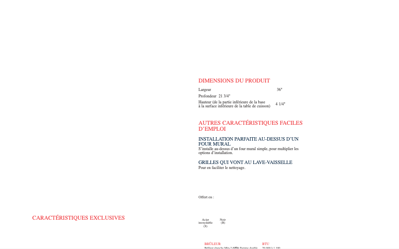 Page n°1 - Fiche technique Electrolux EW36GC55PB