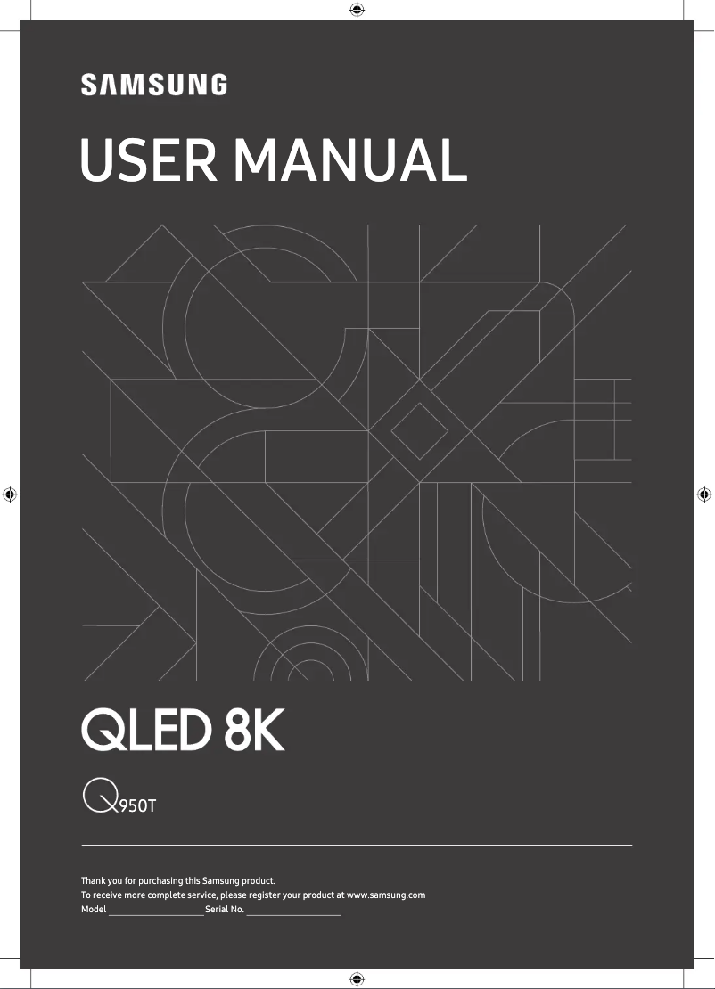 Page n°1 - Manuel utilisateur Samsung GQ75Q950TST