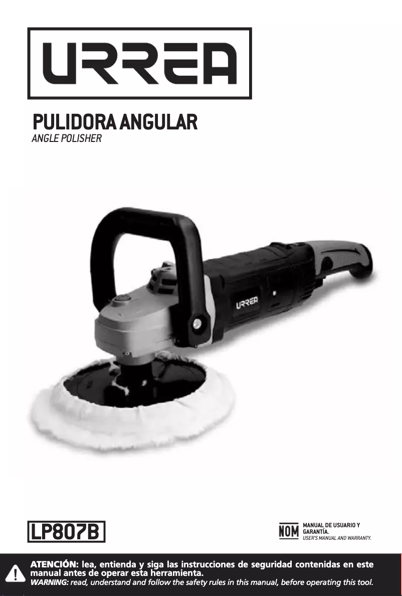 Image de la première page du manuel de l'appareil LP807B