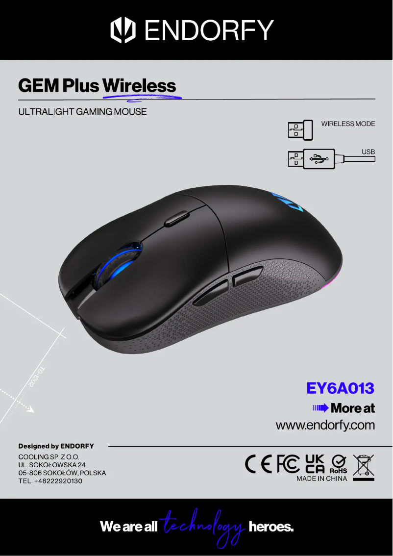 Image de la première page du manuel de l'appareil GEM Plus Wireless