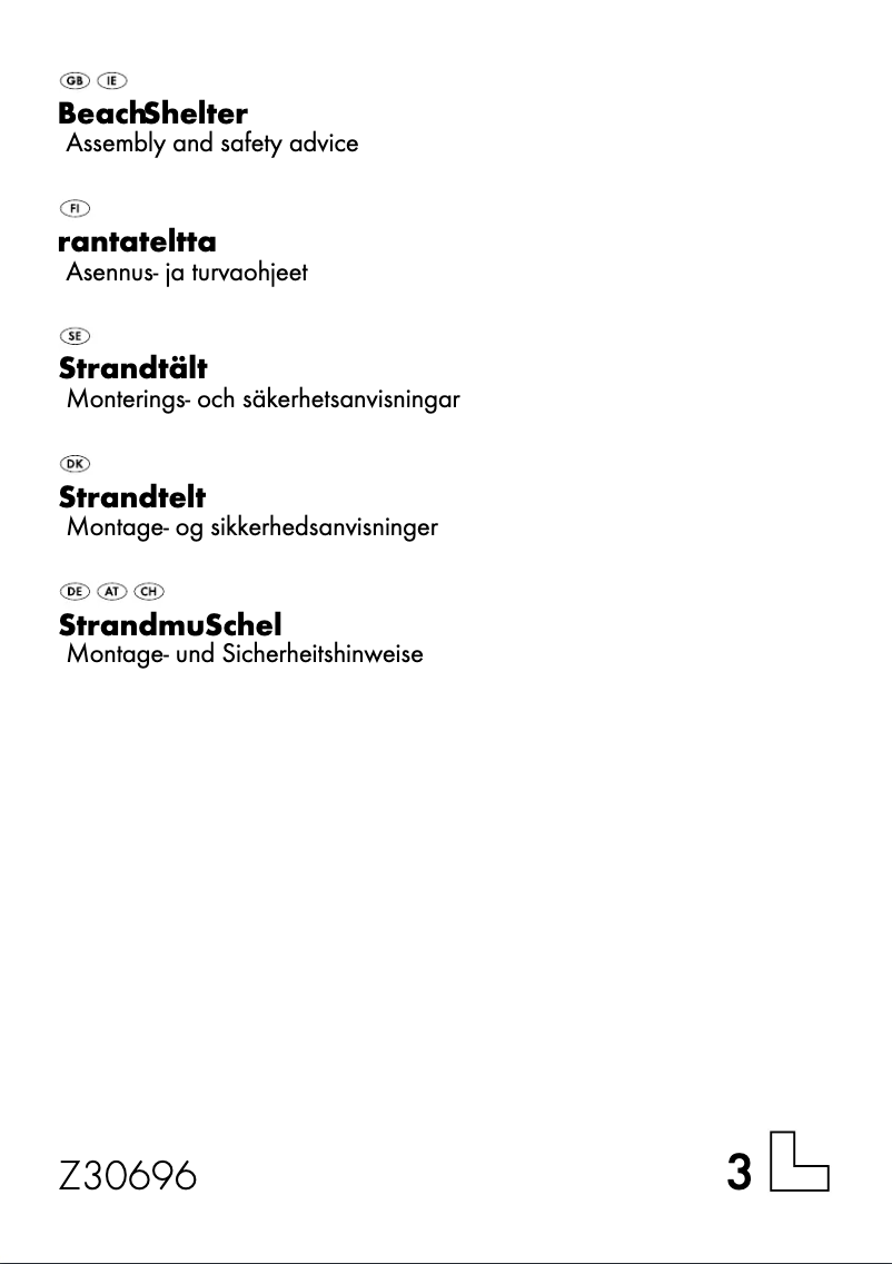 Page 1 de la notice Manuel utilisateur Crivit IAN 61303