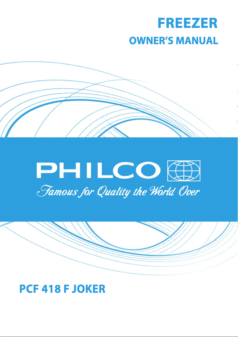 Página 1 del manual Manual de usuario Philco PCF 418 F JOKER
