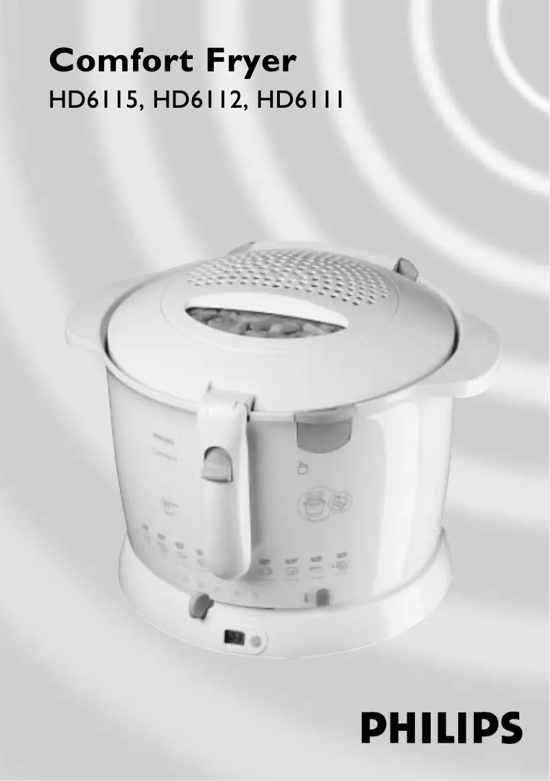 Page n°1 - Manuel utilisateur Philips HD6115