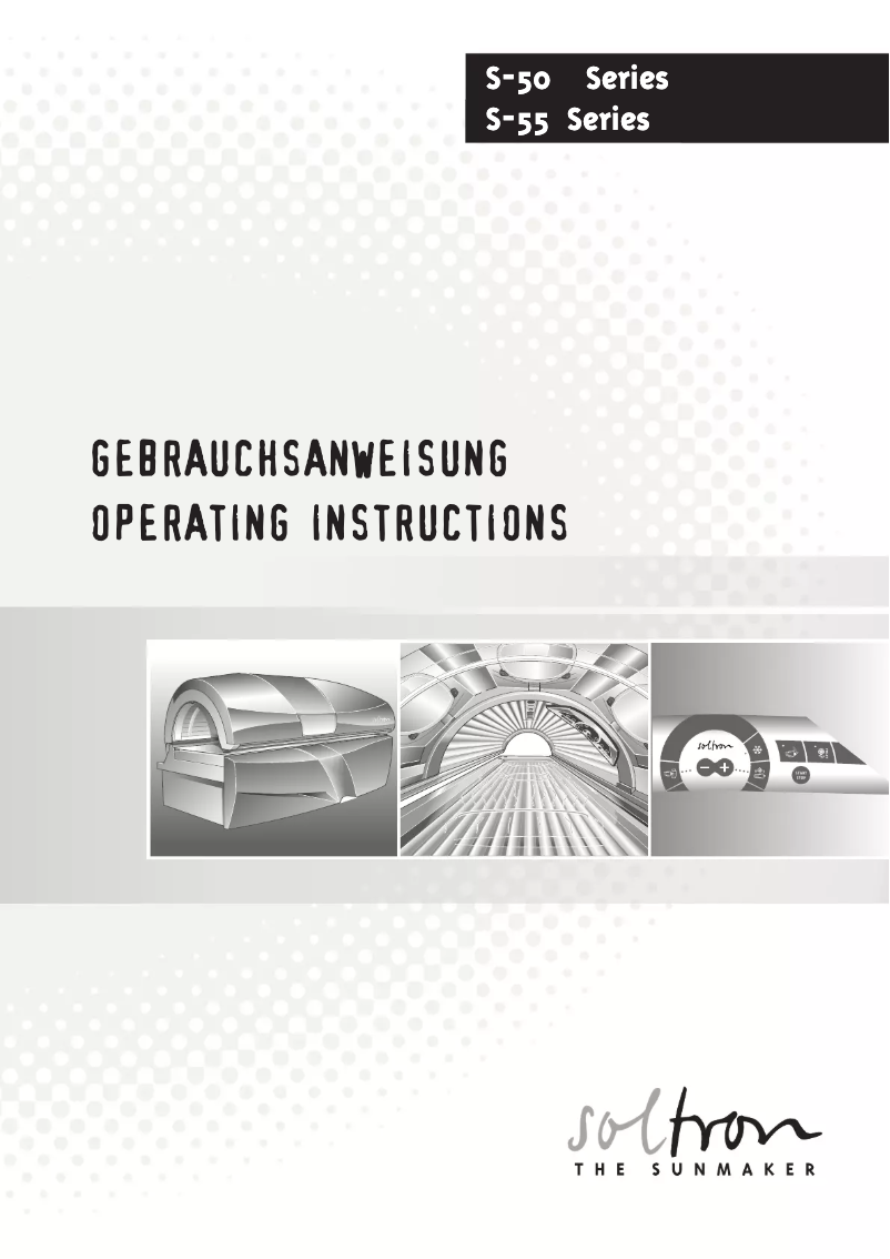 Image de la première page du manuel de l'appareil S-50