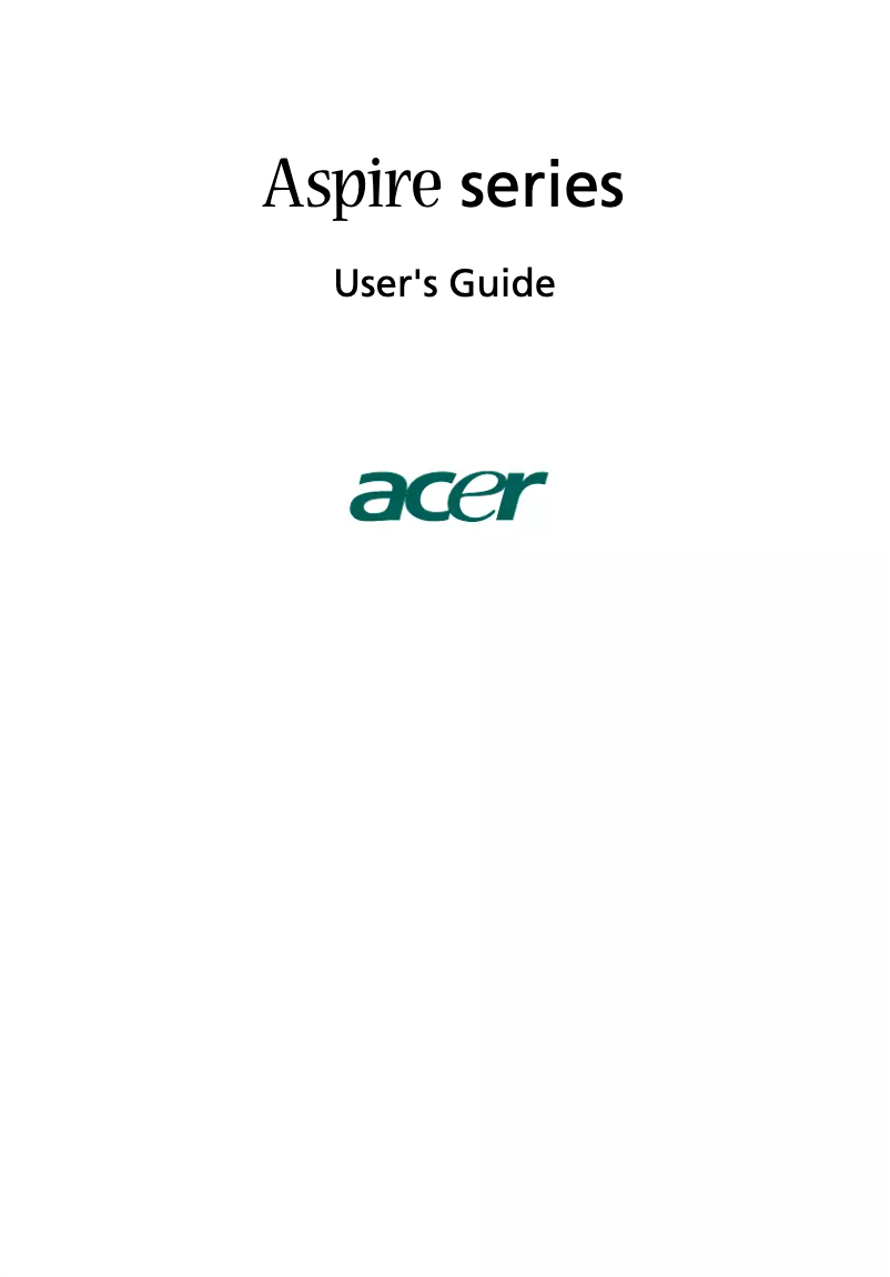 Página 1 del manual Manual de usuario Acer Aspire M1610