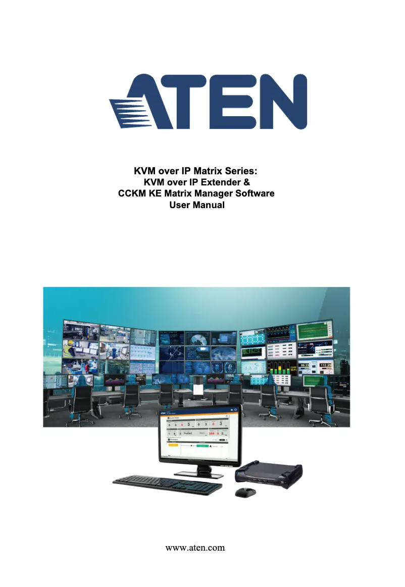 Page n°1 - Manuel utilisateur ATen KE6940AR