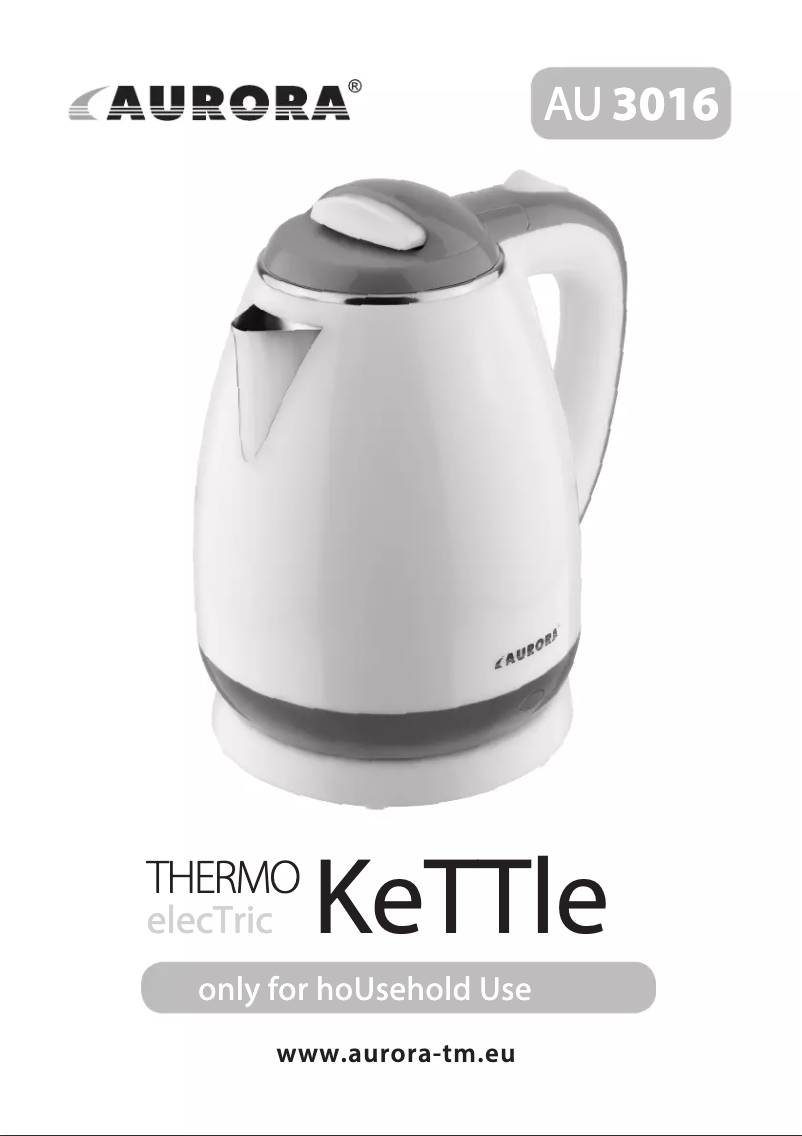 Page 1 de la notice Manuel utilisateur Aurora AU3016