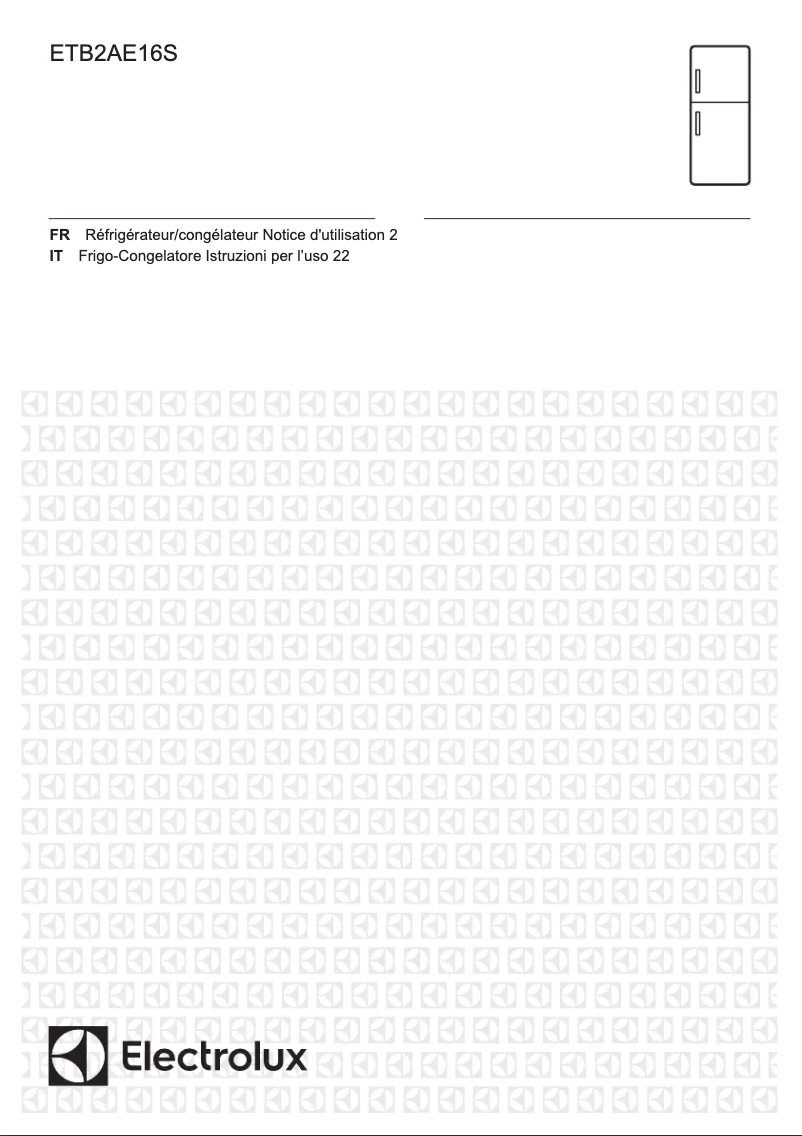 Page n°1 - Manuel utilisateur Electrolux ETB2AE16S
