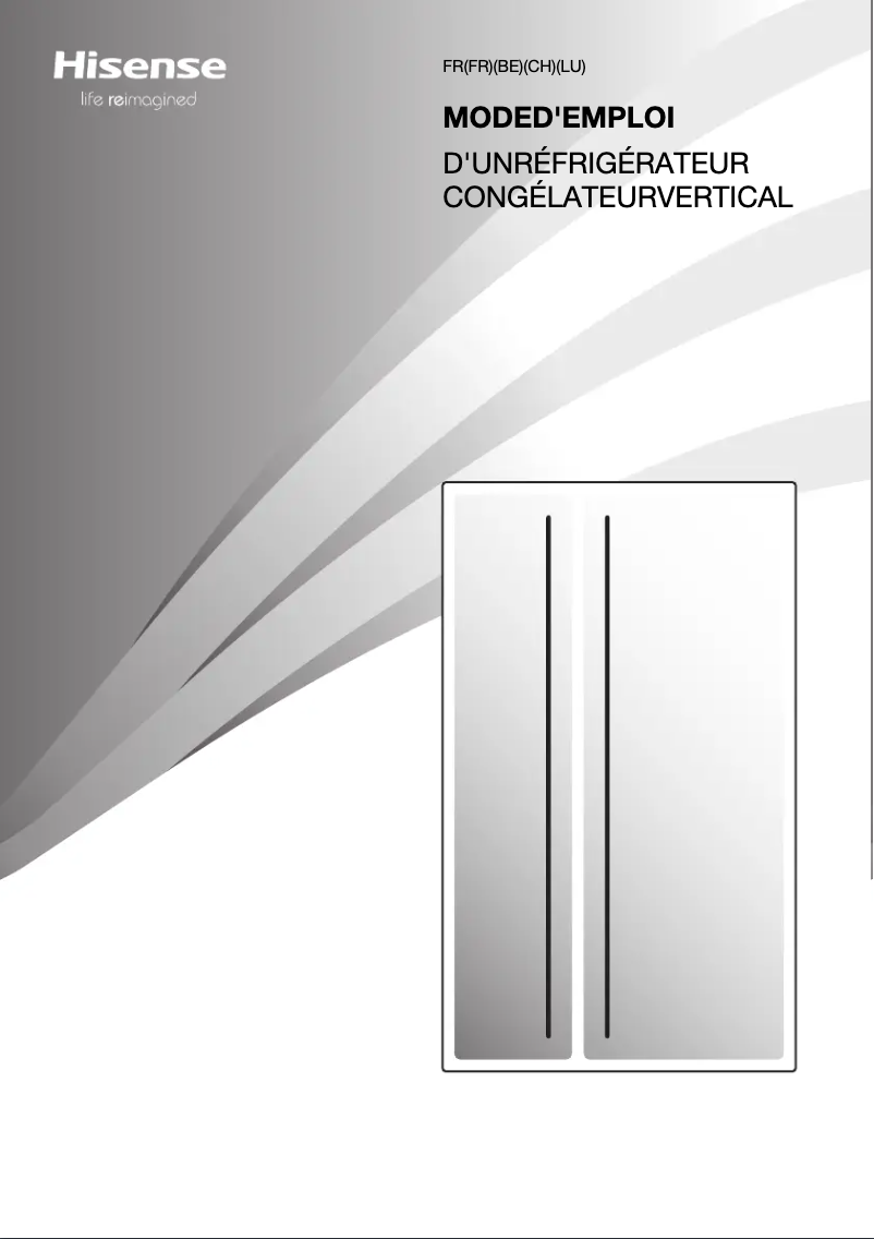 Image de la première page du manuel de l'appareil RS711N4WCE