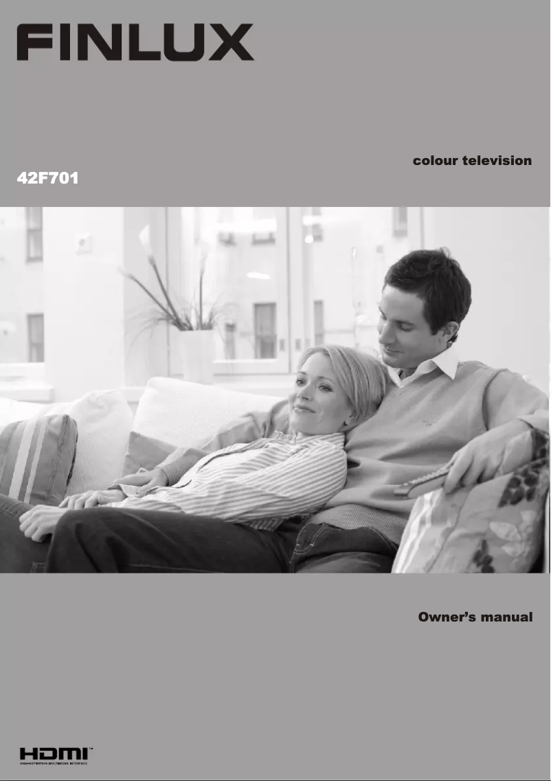 Page 1 de la notice Manuel utilisateur Finlux 42F701
