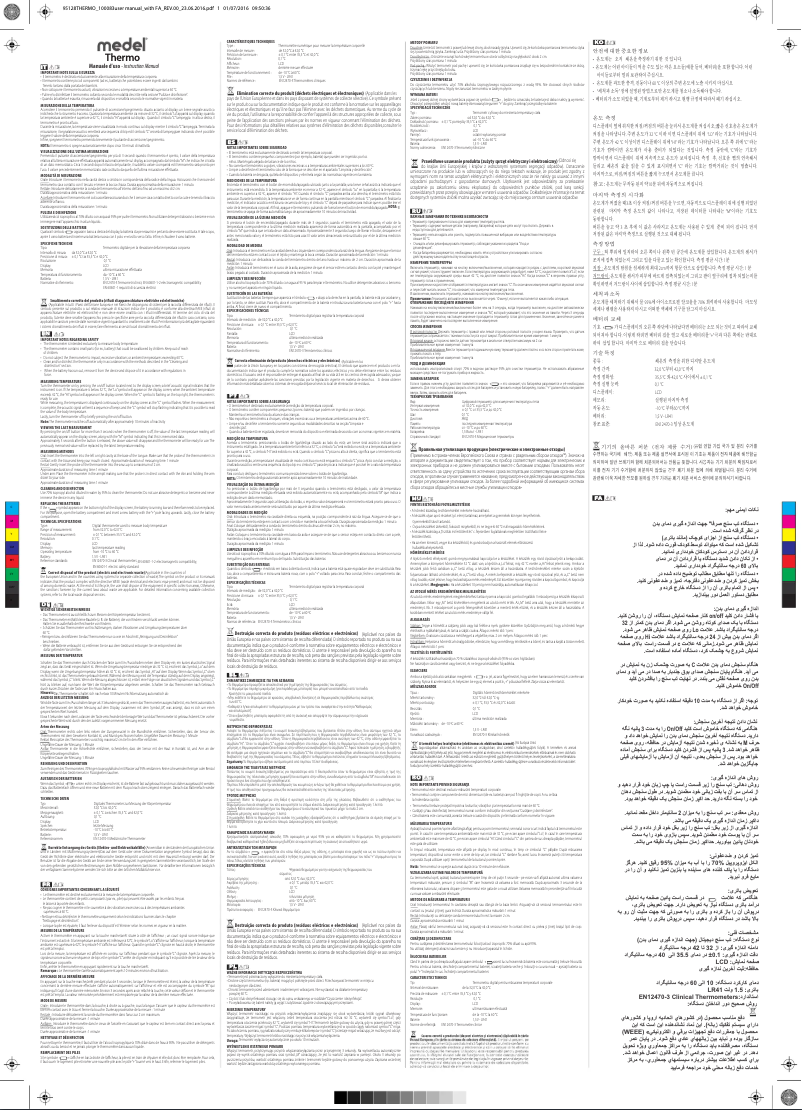 Página 1 del manual Manual de usuario Medel Thermo