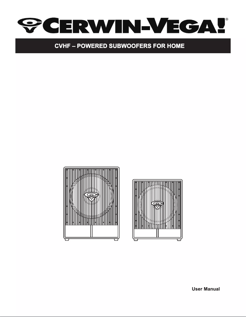 Imagen de la primera página del manual del dispositivo CVHF-A18S