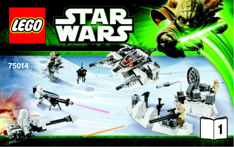 Page n°1 - Manuel utilisateur Lego Star Wars 75014