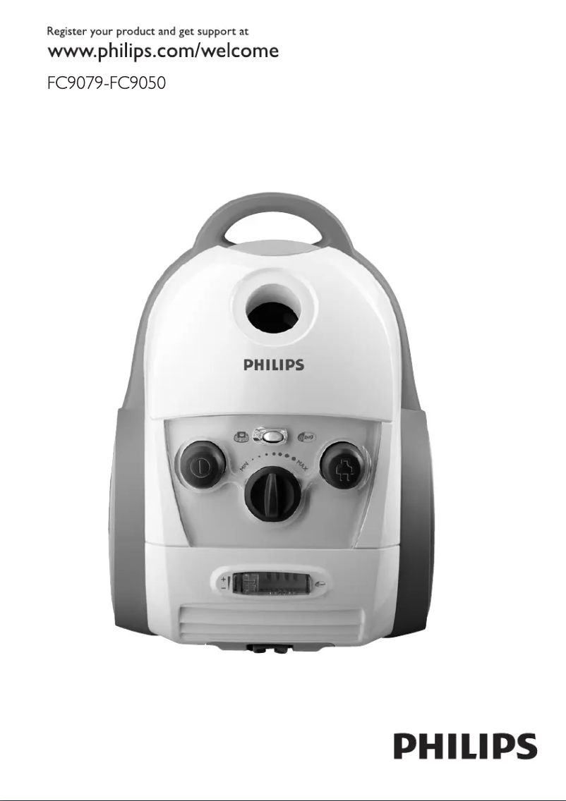 Page 1 of the manual User Manual Philips Jewel FC9054