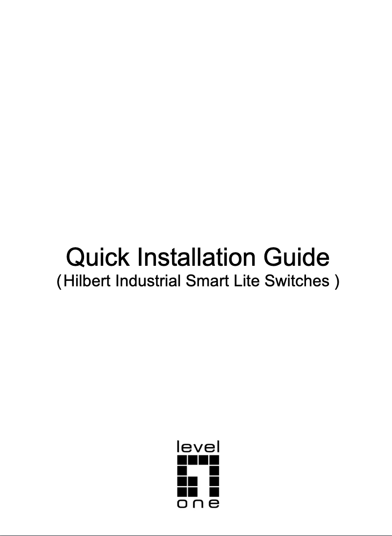 Página 1 del manual Ficha técnica LevelOne IGS-2108P