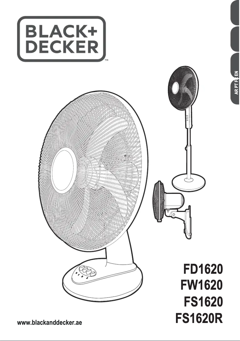 Image de la première page du manuel de l'appareil FS1620