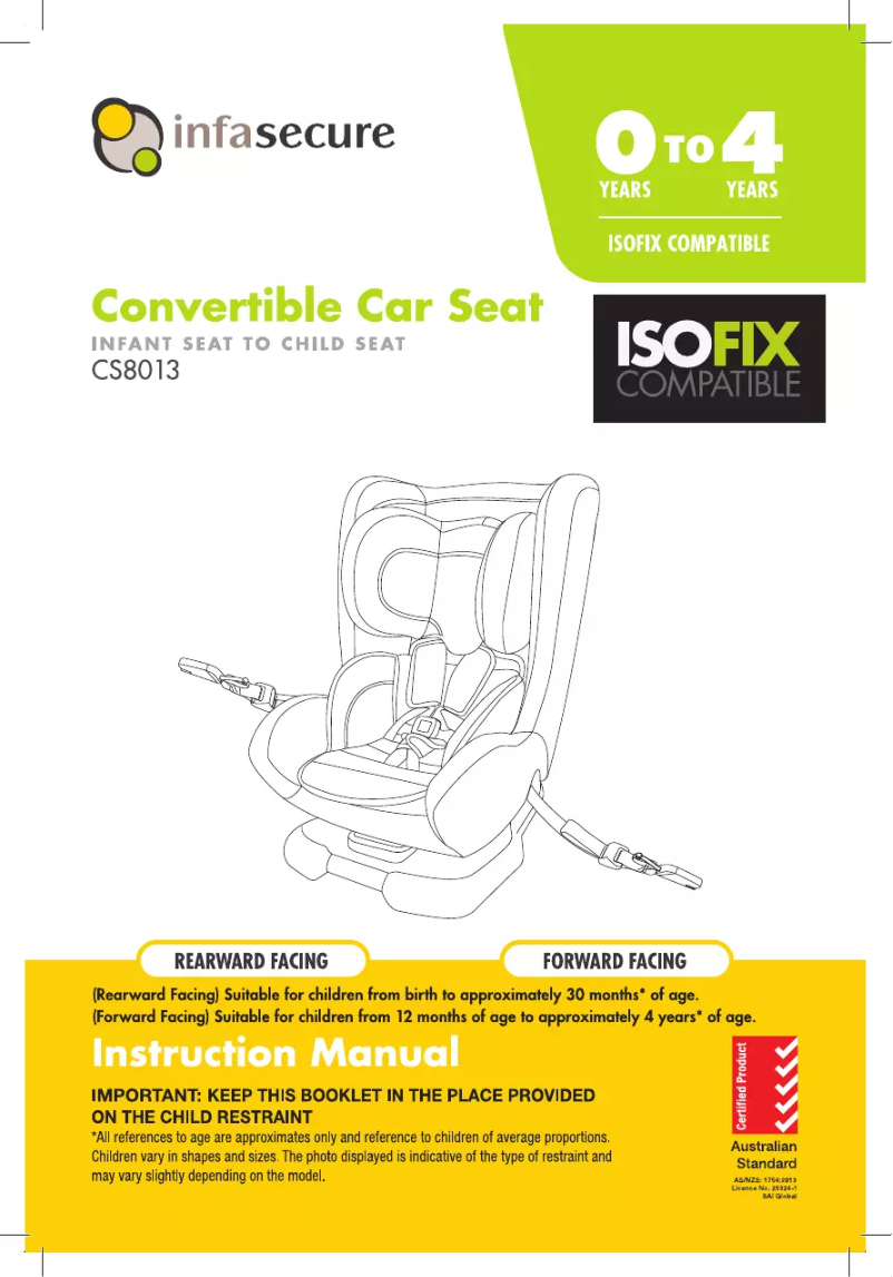 Página 1 del manual Manual de usuario InfaSecure Quattro Onyx