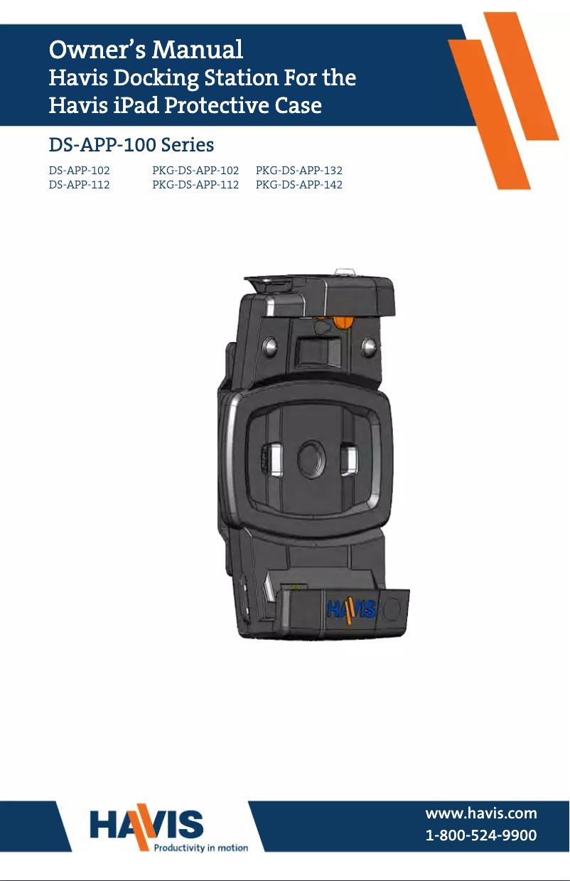 Image de la première page du manuel de l'appareil PKG-DS-APP-122