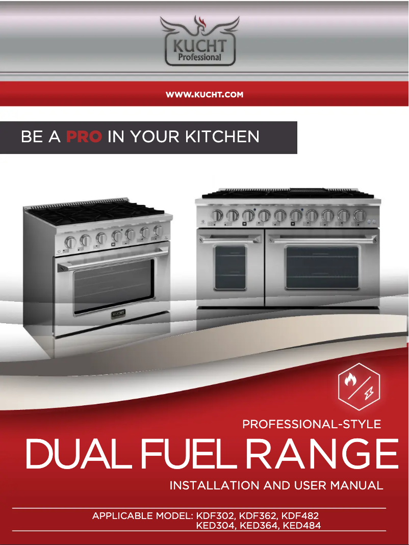 Page 1 de la notice Manuel utilisateur Kucht KDF362