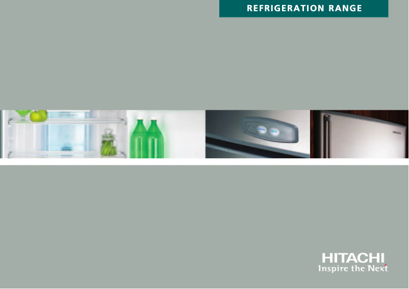 Page 1 de la notice Manuel utilisateur Hitachi R-480AT4X