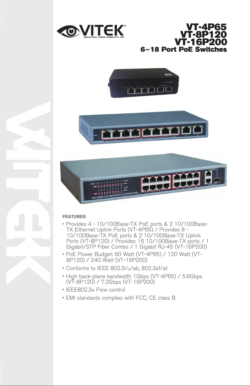 Image de la première page du manuel de l'appareil VT-8P120