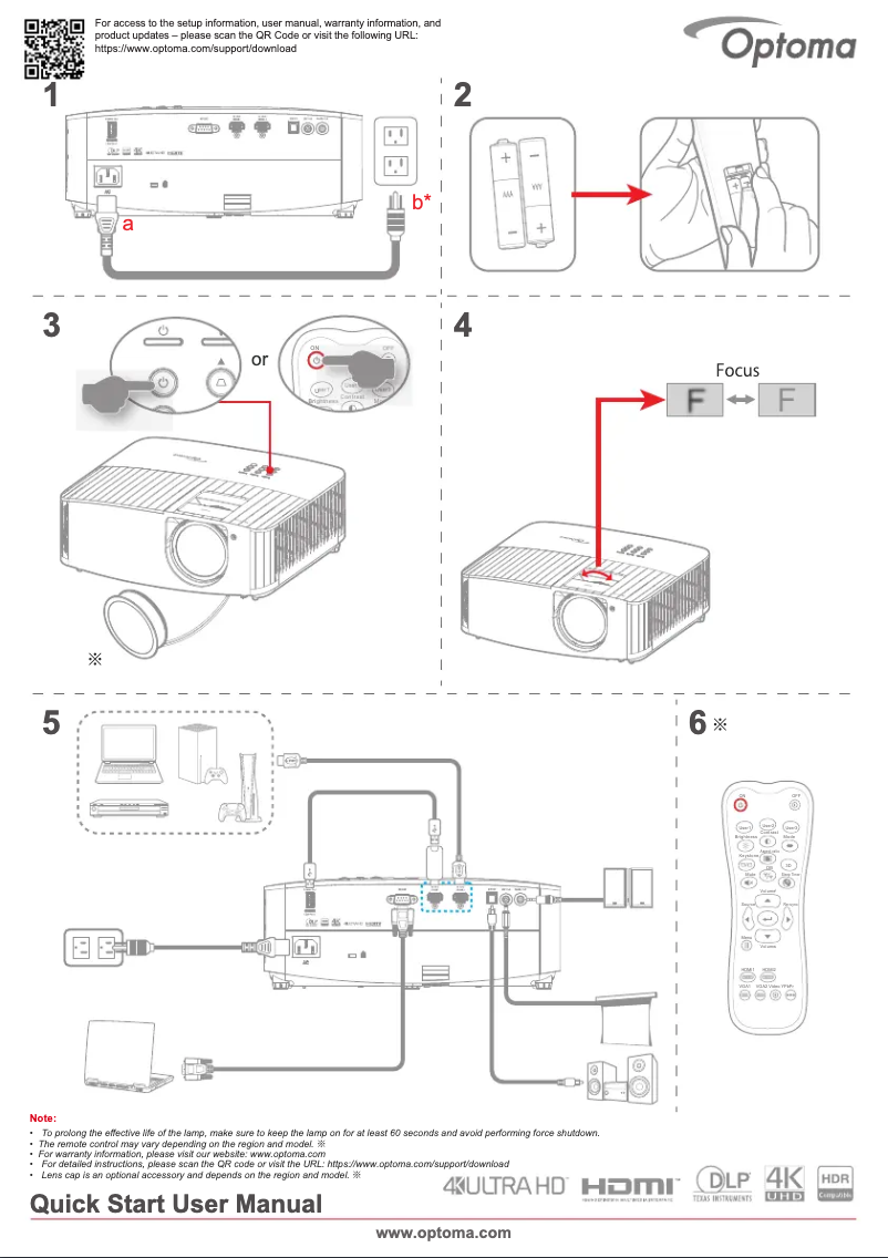 Image de la première page du manuel de l'appareil UHD35STx