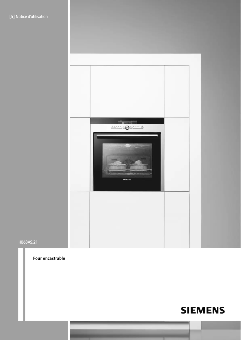 Page n°1 - Mode d'emploi Siemens HB63AS521