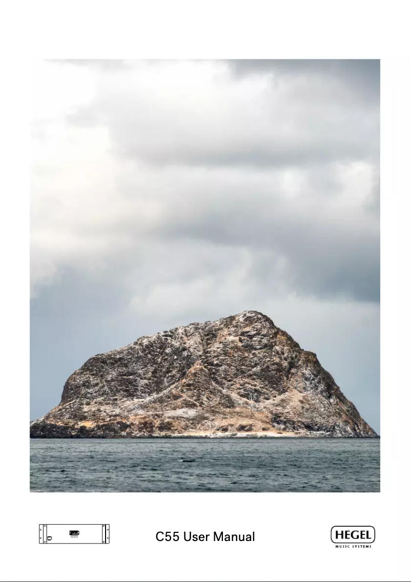 Page 1 de la notice Manuel utilisateur Hegel C53