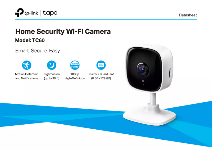 Page n°1 - Fiche technique TP-Link TC60