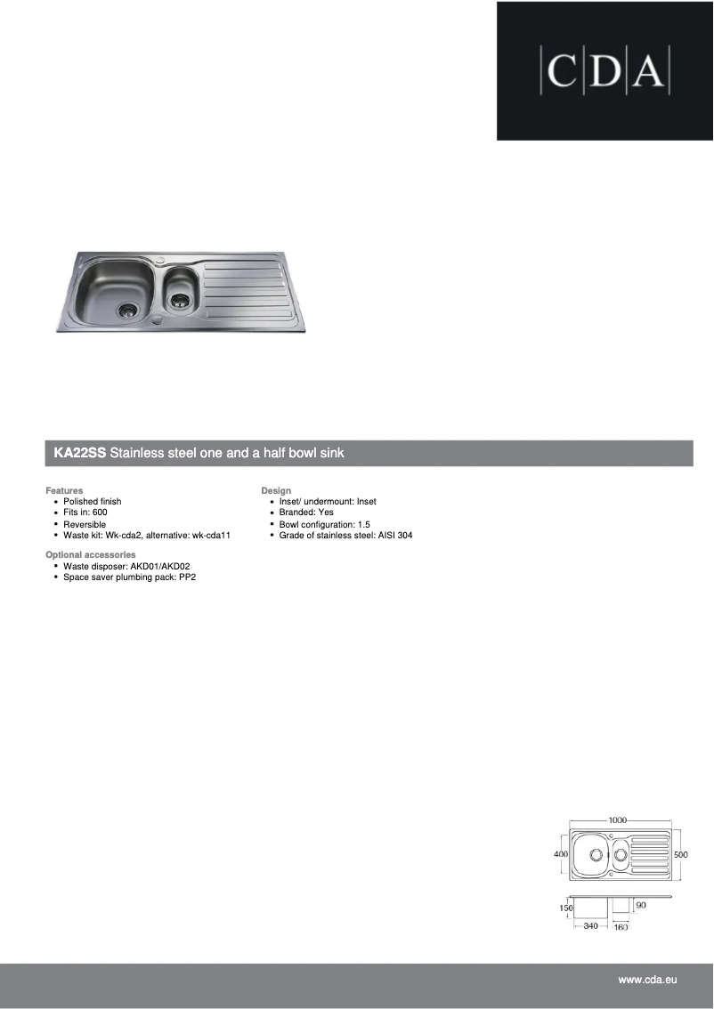 Image de la première page du manuel de l'appareil KA22SS