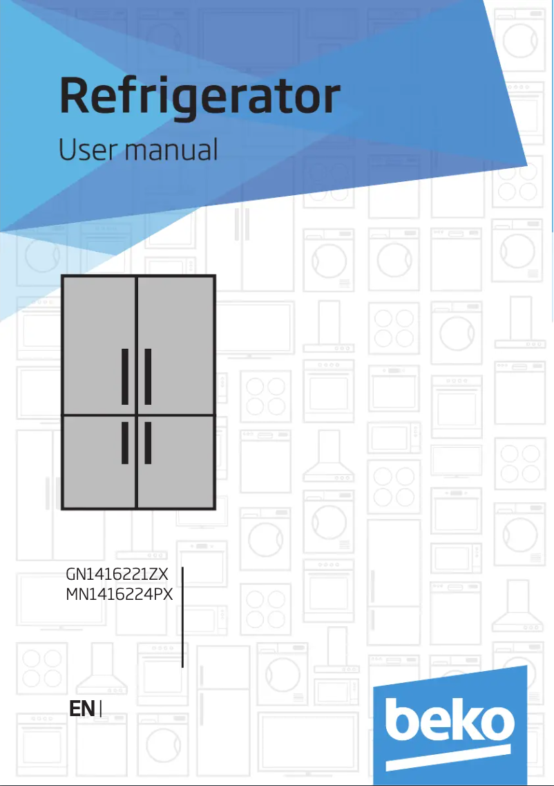 Image de la première page du manuel de l'appareil MN1416224