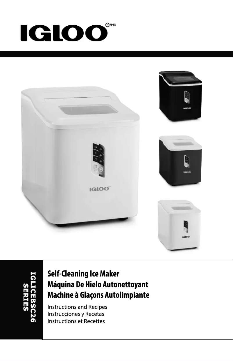 Page n°1 - Manuel utilisateur Igloo IGLICEBSC26