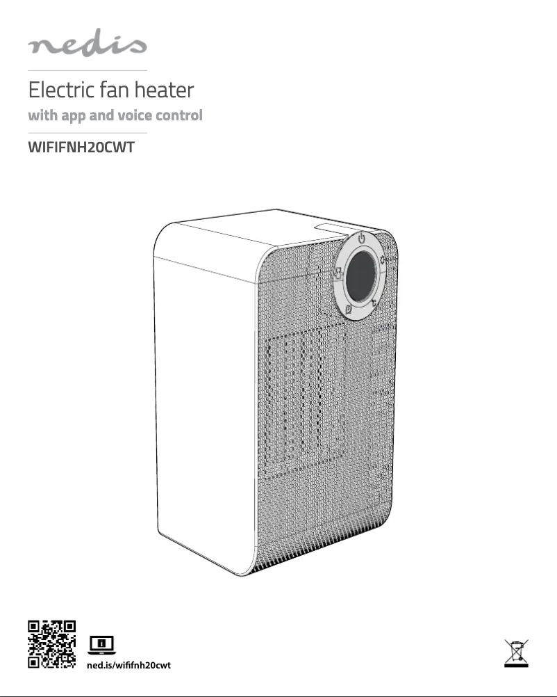Página 1 del manual Manual de usuario Nedis WIFIFNH20CWT
